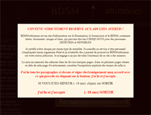 Tablet Screenshot of bdsm-attirances.com